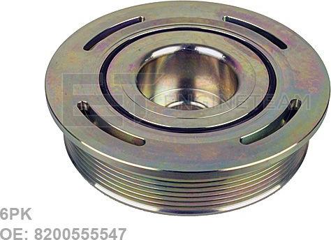 ET Engineteam PC0004 - Belt Pulley, crankshaft autospares.lv