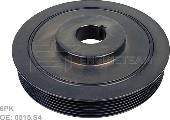 ET Engineteam PC0003 - Belt Pulley, crankshaft autospares.lv