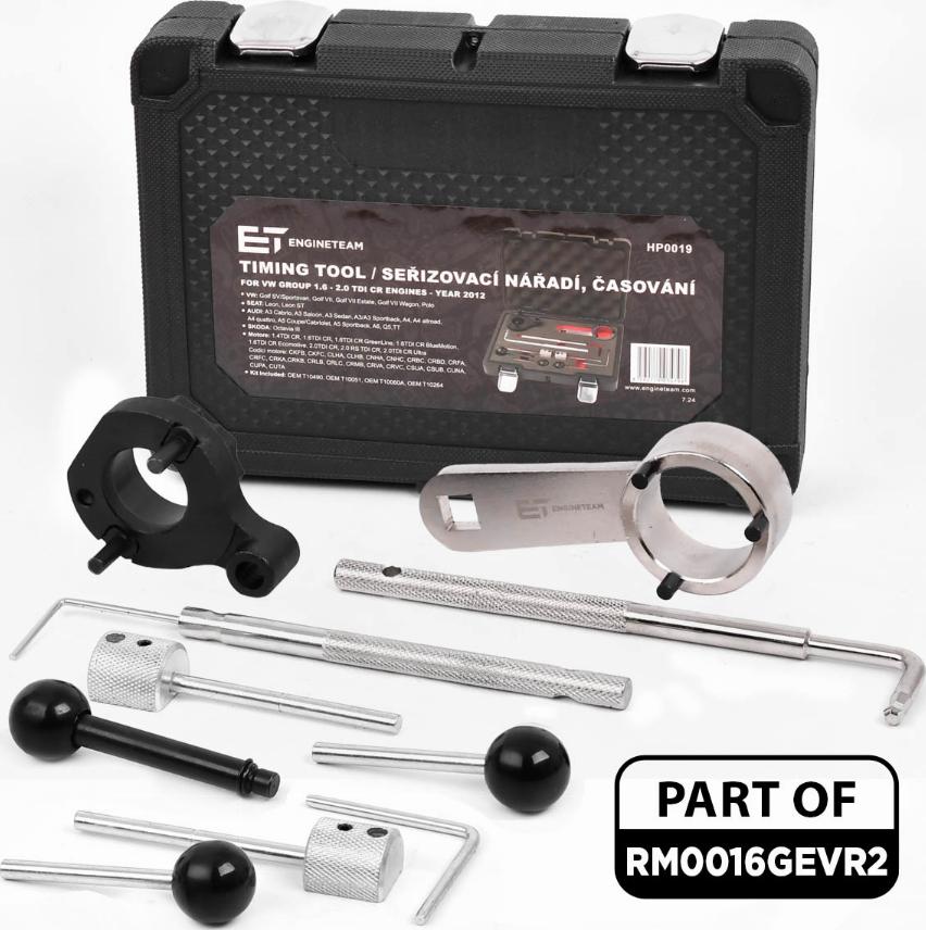 ET Engineteam RM0016GEVR2 - Water Pump & Timing Belt Set autospares.lv