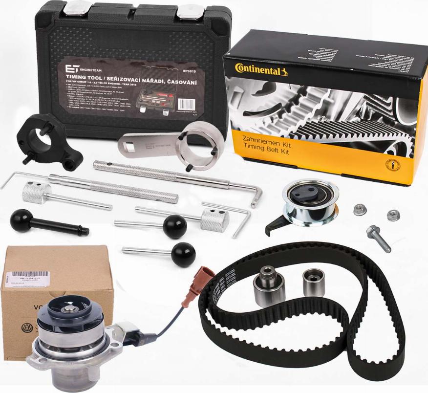 ET Engineteam RM0016GEVR2 - Water Pump & Timing Belt Set autospares.lv