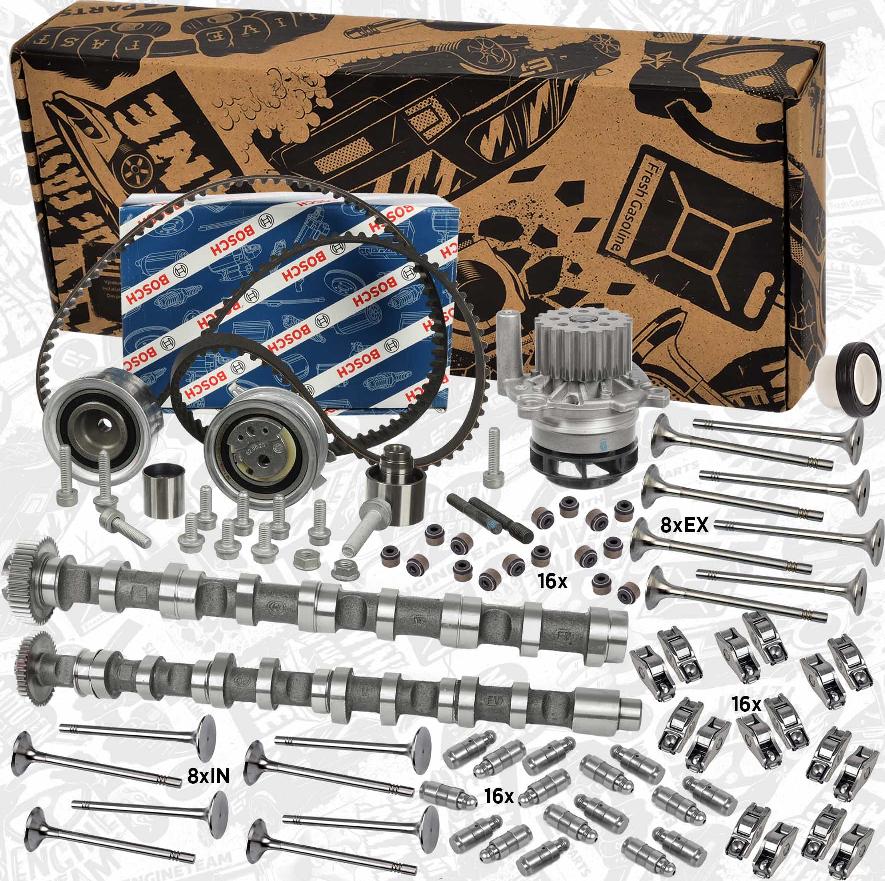 ET Engineteam RM0023VR3 - Water Pump & Timing Belt Set autospares.lv