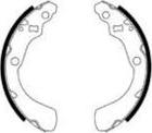 E.T.F. 09-0580 - Brake Shoe Set autospares.lv