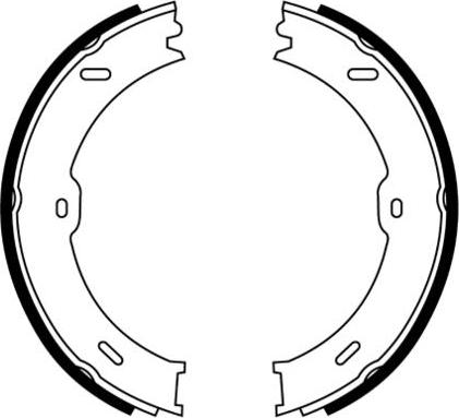 E.T.F. 09-0655 - Brake Shoe Set autospares.lv