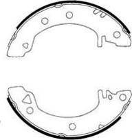 E.T.F. 09-0315 - Brake Shoe Set autospares.lv