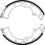 E.T.F. 09-0237 - Brake Shoe Set autospares.lv