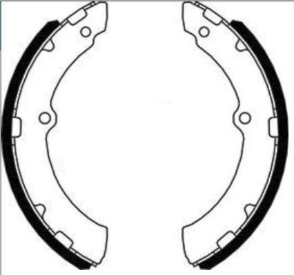 E.T.F. 09-0729 - Brake Shoe Set autospares.lv