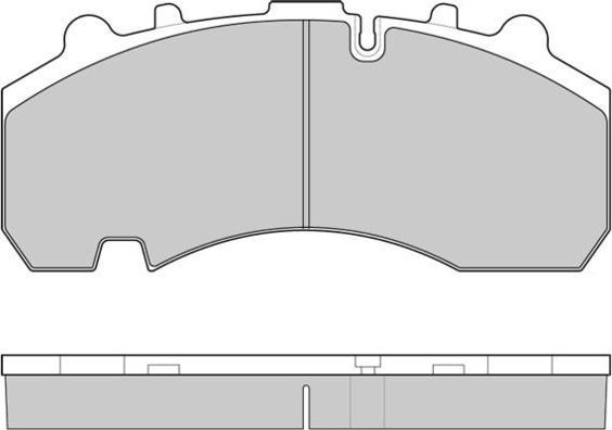 E.T.F. 12-5314 - Brake Pad Set, disc brake autospares.lv