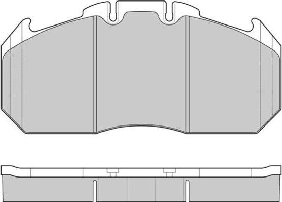 Sampa 180.000131 - Brake Pad Set, disc brake autospares.lv