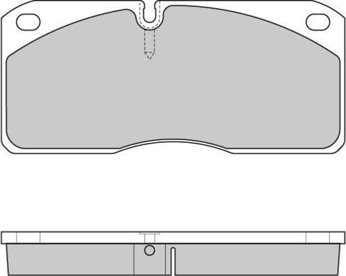 TRW GDB5020G - Brake Pad Set, disc brake autospares.lv