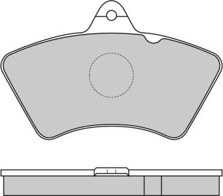 E.T.F. 12-5260 - Brake Pad Set, disc brake autospares.lv