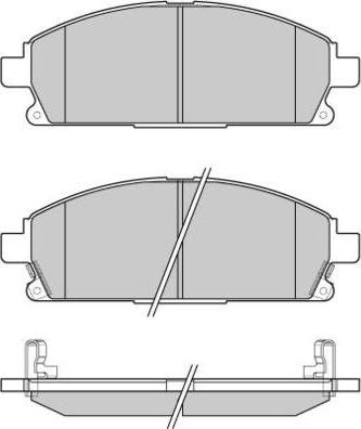 BENDIX 572470 - Brake Pad Set, disc brake autospares.lv