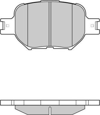 Starline BD S094 - Brake Pad Set, disc brake autospares.lv