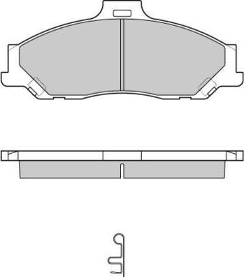 Valeo 606415 - Brake Pad Set, disc brake autospares.lv