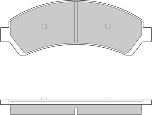 Optimal 10295 - Brake Pad Set, disc brake autospares.lv