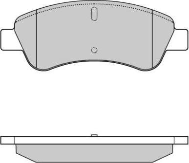 E.T.F. 12-0928 - Brake Pad Set, disc brake autospares.lv