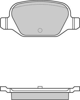 E.T.F. 12-0974 - Brake Pad Set, disc brake autospares.lv