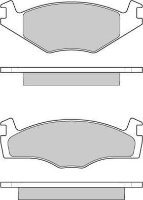 BENDIX 571848 - Brake Pad Set, disc brake autospares.lv