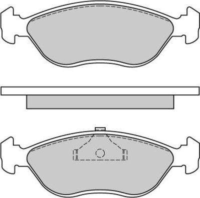 HELLA PAGID 355007781 - Brake Pad Set, disc brake autospares.lv