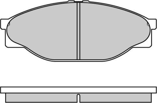 E.T.F. 12-0633 - Brake Pad Set, disc brake autospares.lv