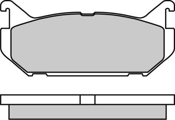 E.T.F. 12-0632 - Brake Pad Set, disc brake autospares.lv