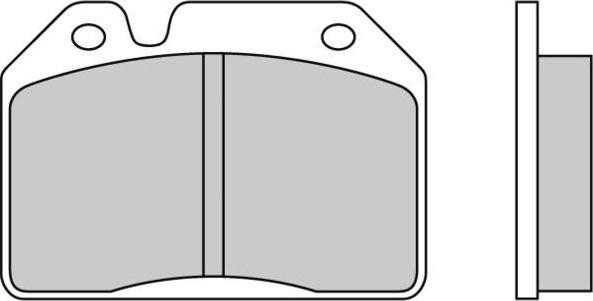 Remsa 062 00 - Brake Pad Set, disc brake autospares.lv