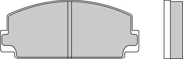 E.T.F. 12-0077 - Brake Pad Set, disc brake autospares.lv