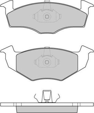 E.T.F. 12-0808 - Brake Pad Set, disc brake autospares.lv