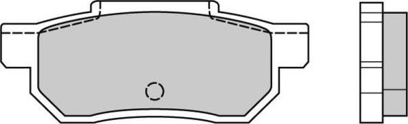 E.T.F. 12-0351 - Brake Pad Set, disc brake autospares.lv