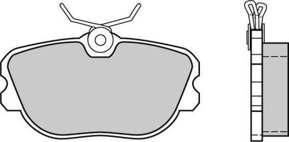 E.T.F. 12-0365 - Brake Pad Set, disc brake autospares.lv