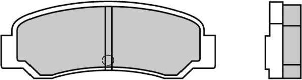 E.T.F. 12-0300 - Brake Pad Set, disc brake autospares.lv