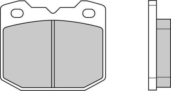 E.T.F. 12-0318 - Brake Pad Set, disc brake autospares.lv