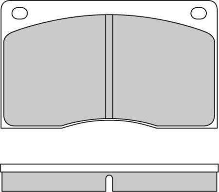 E.T.F. 12-0213 - Brake Pad Set, disc brake autospares.lv