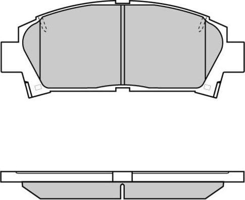 Remsa 0427.00 - Brake Pad Set, disc brake autospares.lv