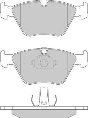 E.T.F. 12-0773 - Brake Pad Set, disc brake autospares.lv