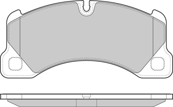 E.T.F. 12-1457 - Brake Pad Set, disc brake autospares.lv