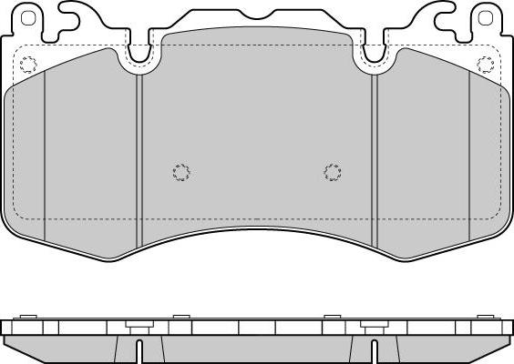 KRAFT AUTOMOTIVE 6008113 - Brake Pad Set, disc brake autospares.lv