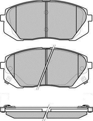 Magneti Marelli 363916060861 - Brake Pad Set, disc brake autospares.lv