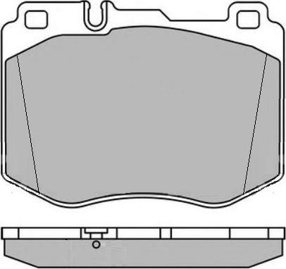 Remsa 21604.00 - Brake Pad Set, disc brake autospares.lv