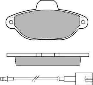 KRAFT AUTOMOTIVE 6003318 - Brake Pad Set, disc brake autospares.lv