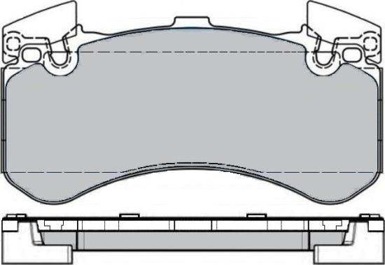 ABE C1A054ABE - Brake Pad Set, disc brake autospares.lv