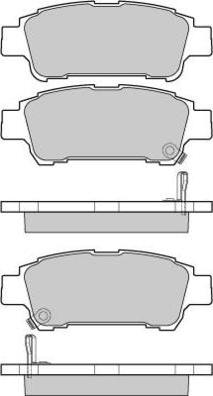 Quinton Hazell BLF1328 - Brake Pad Set, disc brake autospares.lv