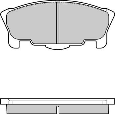 Bendix-AU DB1343 - Brake Pad Set, disc brake autospares.lv