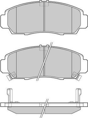 WXQP 41810 - Brake Pad Set, disc brake autospares.lv