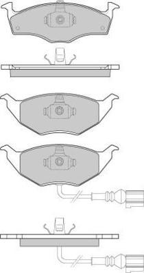 E.T.F. 12-1031 - Brake Pad Set, disc brake autospares.lv