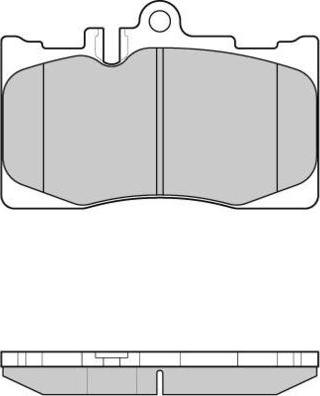 NK 2245120 - Brake Pad Set, disc brake autospares.lv