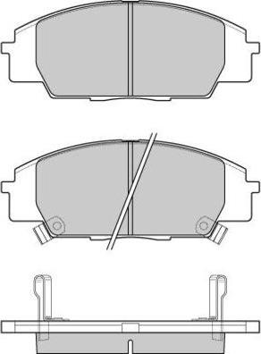 Metzger 073502 - Brake Pad Set, disc brake autospares.lv