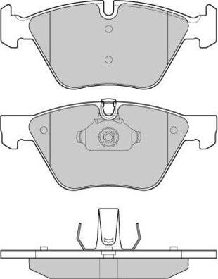 E.T.F. 12-1108 - Brake Pad Set, disc brake autospares.lv
