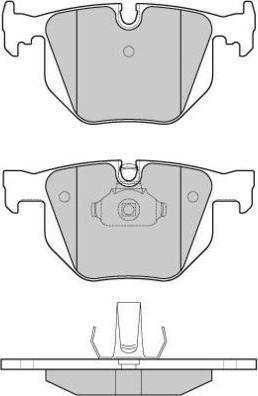 E.T.F. 12-1102 - Brake Pad Set, disc brake autospares.lv