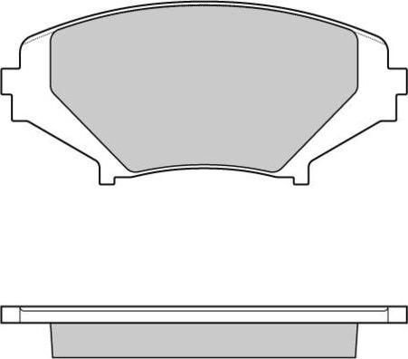 Magneti Marelli 600000098410 - Brake Pad Set, disc brake autospares.lv