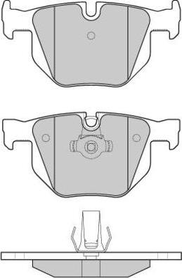 E.T.F. 12-1173 - Brake Pad Set, disc brake autospares.lv